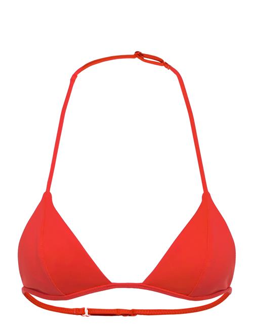 Scuba Mini Triangle Bikini Top Weekday Red