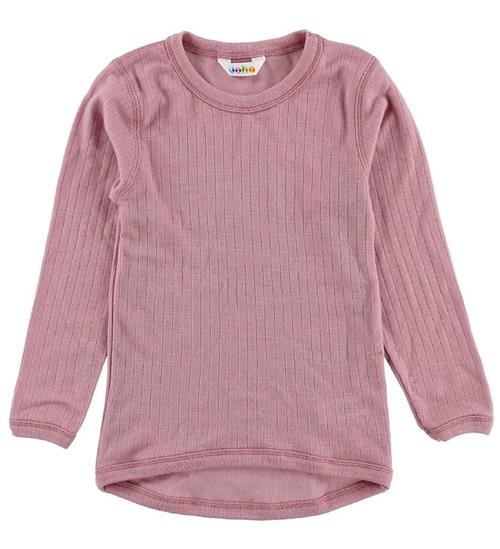 Joha Bluse - Uld - Støvet Rosa
