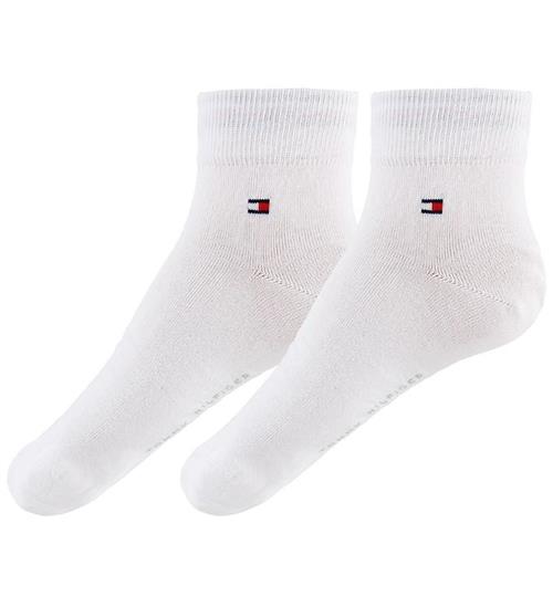 Tommy Hilfiger Strømper - 2-pak - Quarter - Hvid