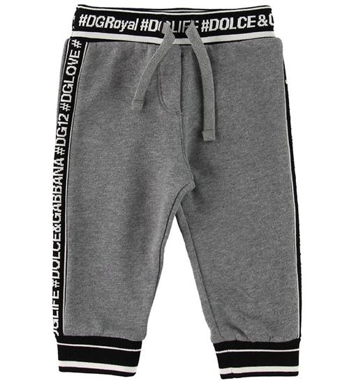 Dolce & Gabbana Sweatpants - Gråmeleret