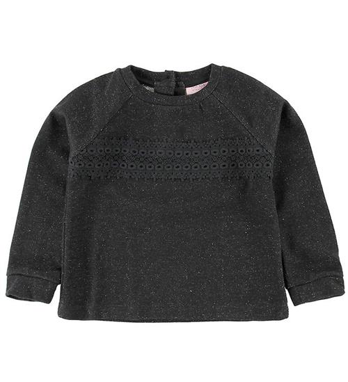 Noa Noa miniature Bluse - Sort m. Glimmer