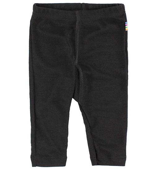 Joha Leggings - Uld/Silke - Sort