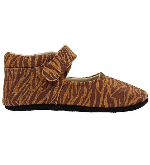 Fuzzies Ballerina Hjemmesko - Tasha - Tigerprint
