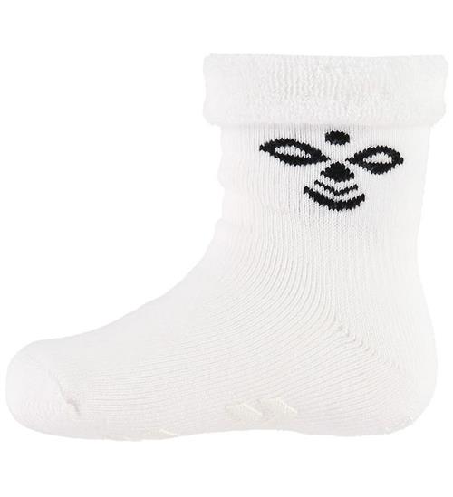 Hummel Gåstrømper - HMLSnubbie - Hvid m. Dupper