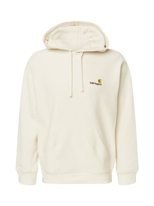 Carhartt WIP Overgangsjakke 'American Script'  creme / gylden gul / merlot