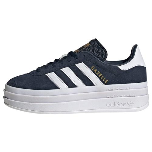 ADIDAS ORIGINALS Sneaker low 'Gazelle Bold'  mørkeblå / guld / hvid
