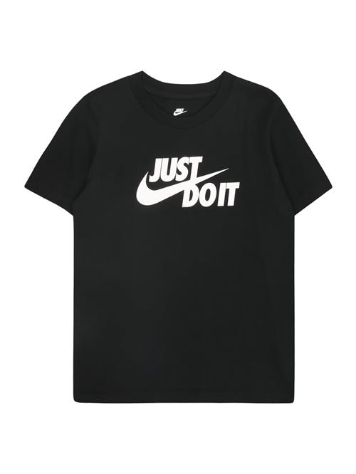 Nike Sportswear Shirts  sort / hvid