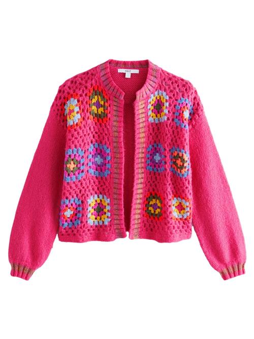 Next Cardigan  blå / pueblo / gul / pink