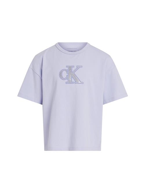 Calvin Klein Jeans Bluser & t-shirts  lavendel / sølv