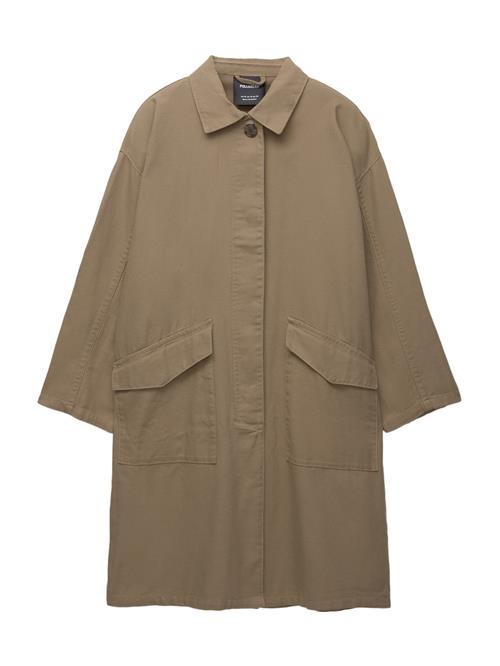 Pull&Bear Overgangsfrakke  khaki