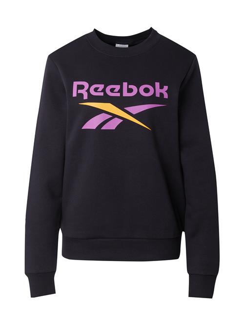 Reebok Sportsweatshirt  gul / lyserød / sort