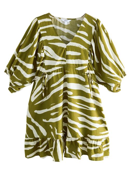 Next Kjole  oliven / offwhite