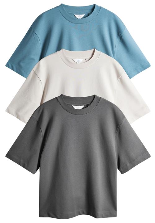 The Set Shirts  opal / antracit / lysegrå