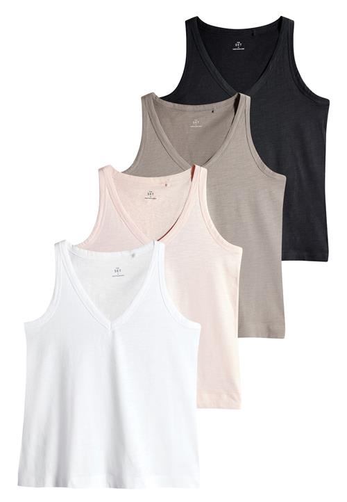 The Set Overdel  mudderfarvet / pastelpink / sort / hvid