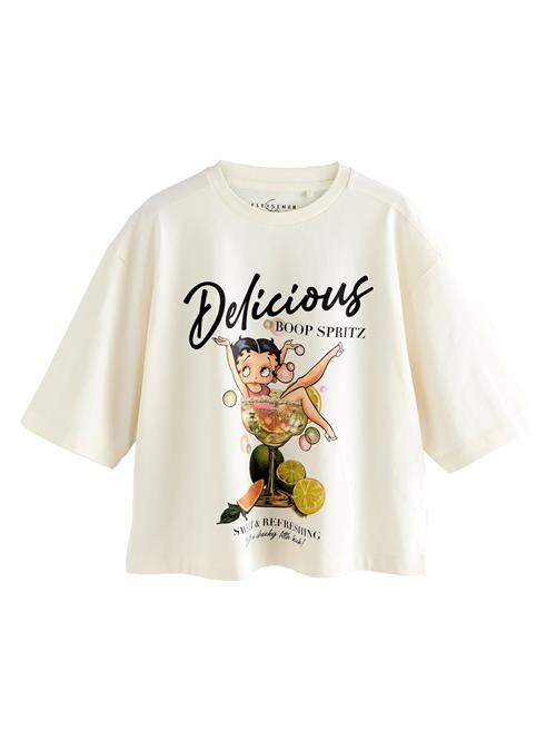Next Shirts 'Betty Boop'  chamois / lime / sort / uldhvid