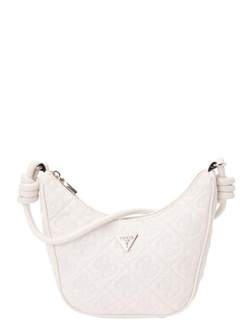 GUESS Skuldertaske 'ADELASIA TOP ZIP SHOULDER BAG'  hvid