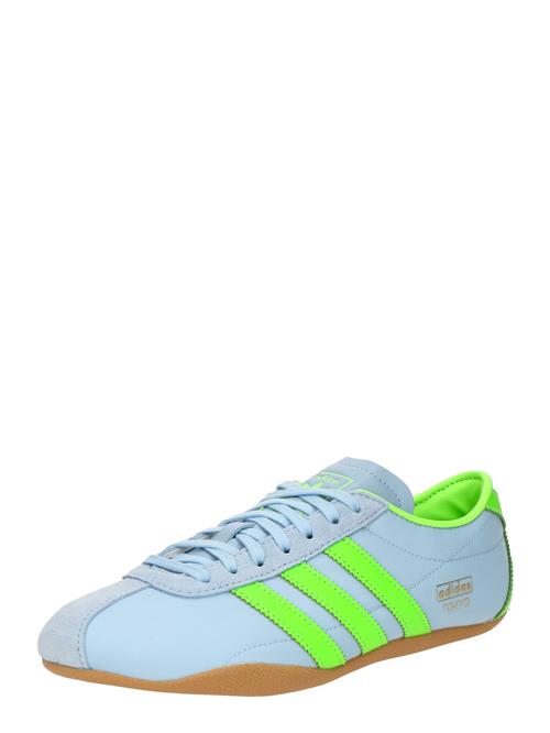 ADIDAS ORIGINALS Sneaker low 'TOKYO'  lyseblå / guld / græsgrøn