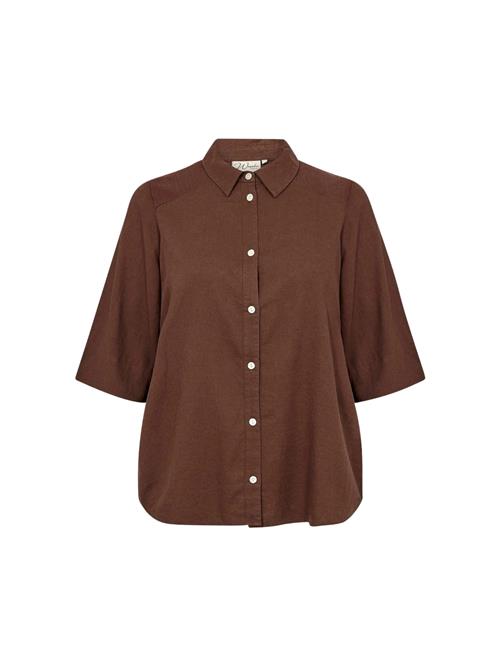 Wasabi Concept Bluse 'Corinna 15'  mørkebrun