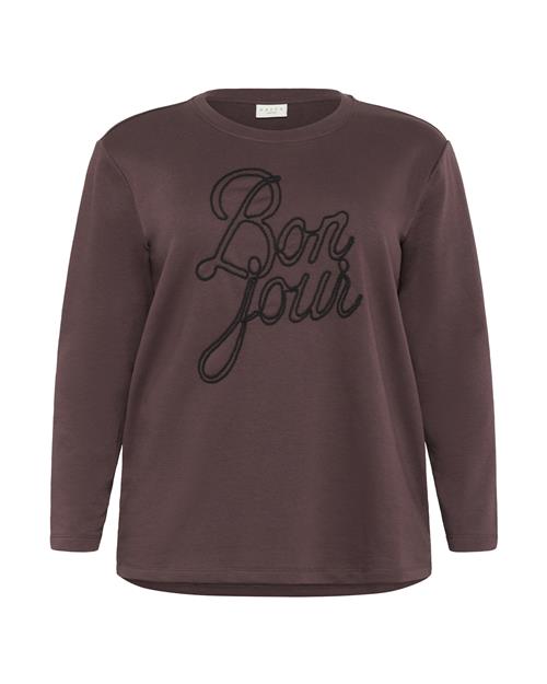 KAFFE CURVE Pullover 'Berla'  mørkebrun