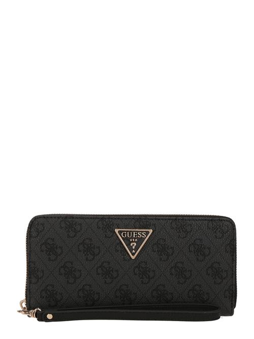 GUESS Tegnebog 'LAUREL II SLG LARGE ZIP AROUND'  antracit