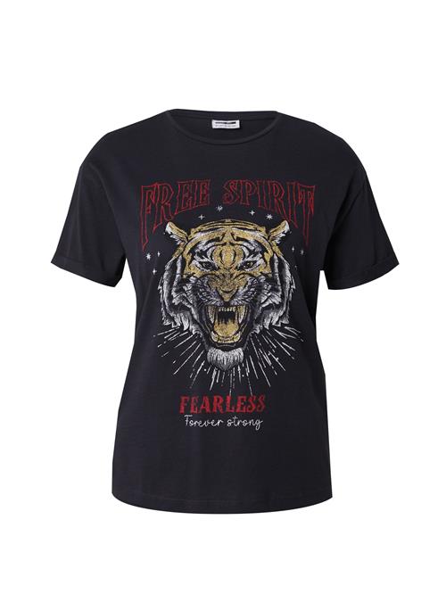 Noisy may Shirts 'NMBRANDY'  pueblo / grå / antracit / mørkerød