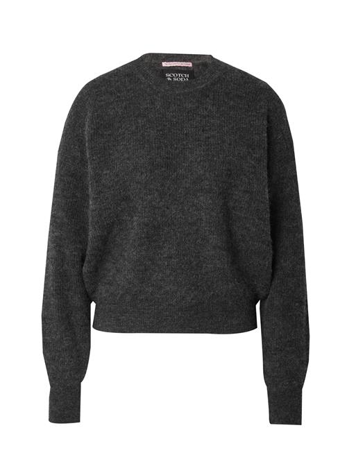 SCOTCH & SODA Pullover 'CORE FUZZY'  antracit