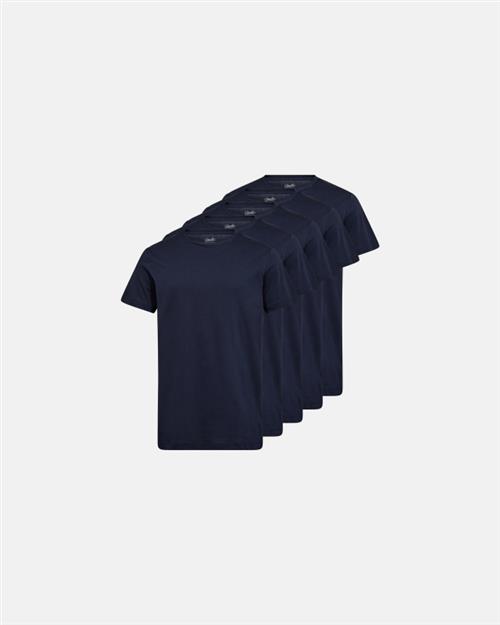 T-shirt 5-pak | 100 bomuld | Navy