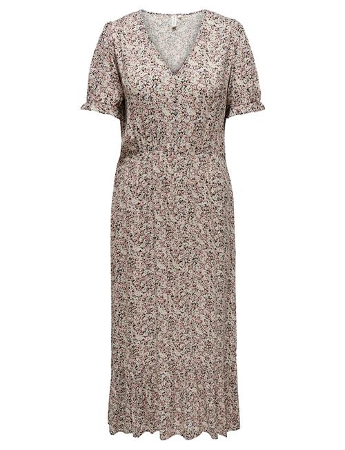 Carchianti S/S Long Dress Wvn Noos ONLY Carmakoma Patterned