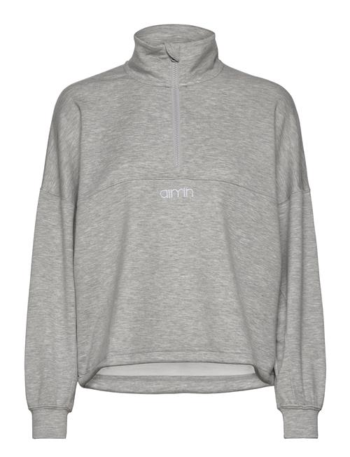 Black Comfy Half Zip Aim´n Grey