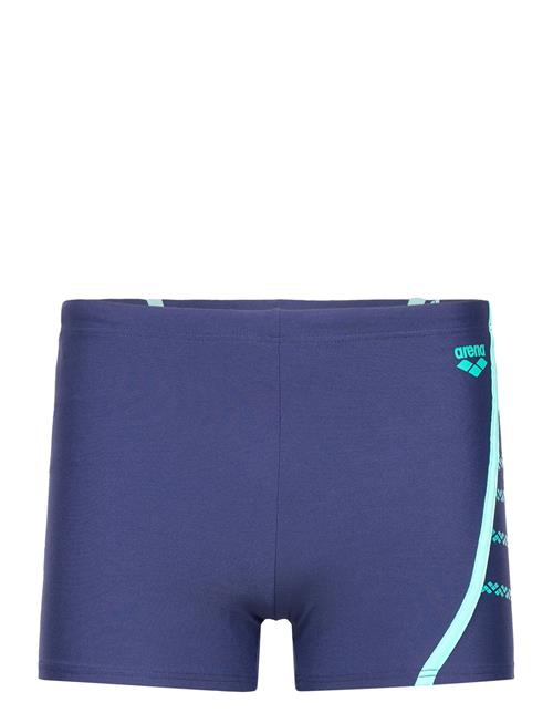 Men's Arena Losange V Swim Short Black-White Arena Blue