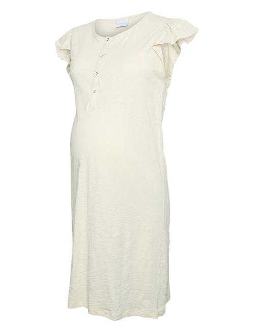 Mlivana Lia Cap Jrs Nightgown 2F Noos Mamalicious Cream