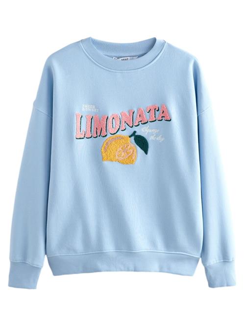 Next Sweatshirt  lyseblå / curry / smaragd / lyserød