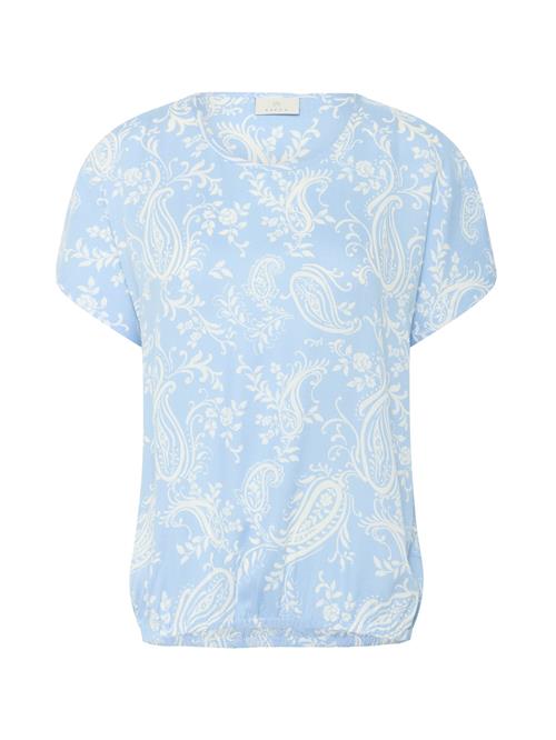 Kaffe Bluse 'KABeathe Stanley'  lyseblå / hvid