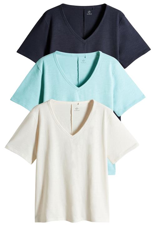 Se The Set Shirts  beige / navy / lyseblå ved About You