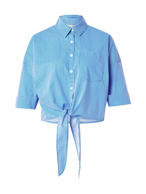 LTB Bluse 'RONEZA'  blå / hvid