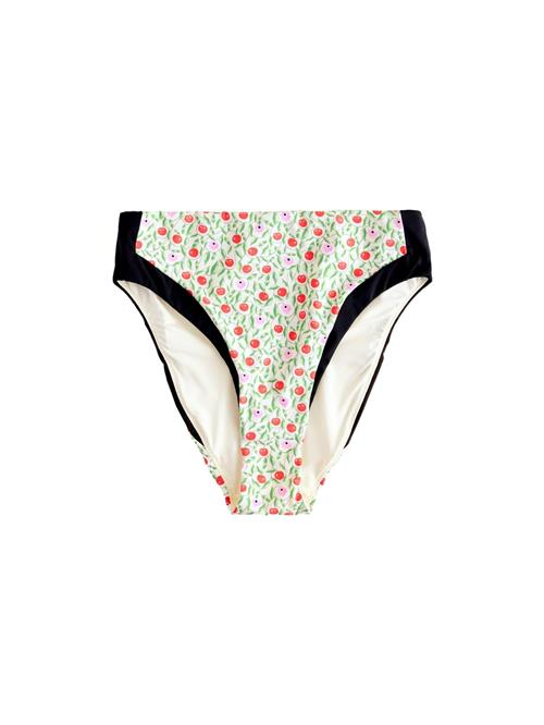 Next Bikinitrusse 'Cath Kidston'  ecru / grøn / rød / sort