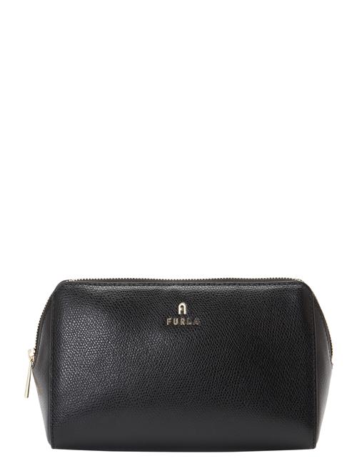 FURLA Kosmetiktaske 'CAMELIA'  guld / sort
