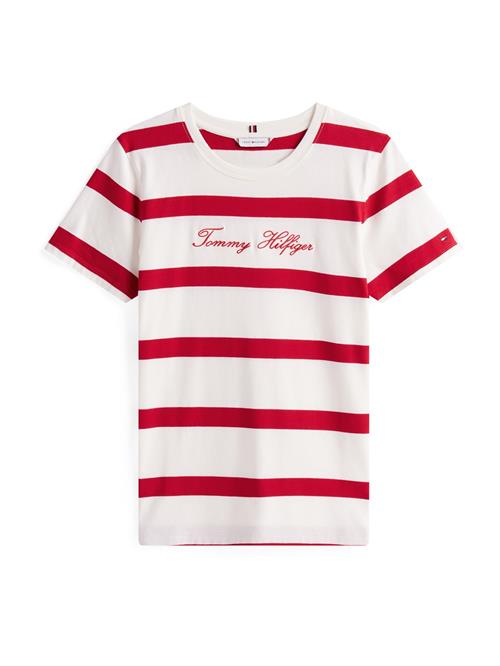 Se TOMMY HILFIGER Shirts  brandrød / hvid ved About You