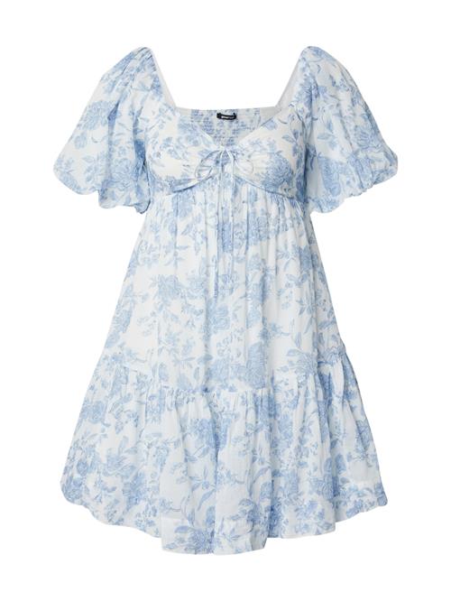 Gina Tricot Sommerkjole  lyseblå / hvid