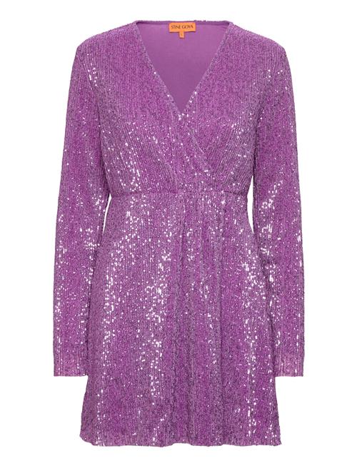Noelia, 1763 Sequins Jersey STINE GOYA Purple