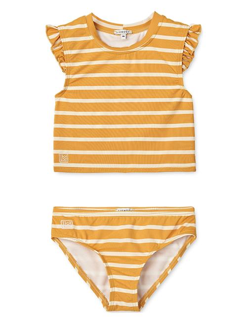 Judie Stripe Bikini Set Liewood Orange