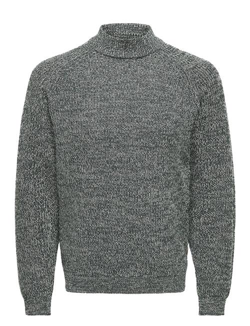 Onsfelip Life Reg 5 Twist High Neck Knit ONLY & SONS Khaki