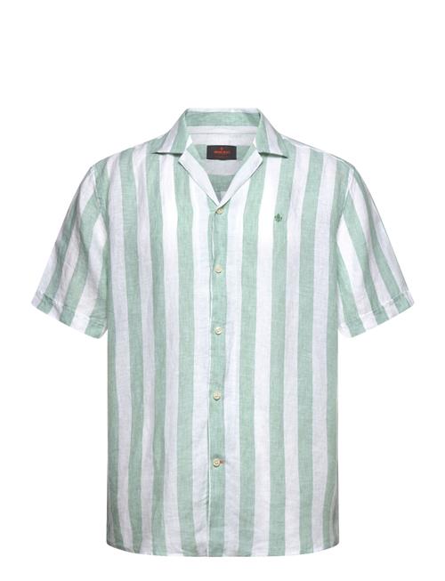 Se Resort Linen Ss Shirt-Relaxed Fit Morris Green ved Booztlet