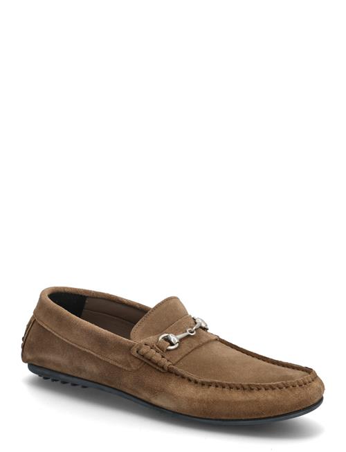 Biafrankie Sneffle Loafer Suede Bianco Brown