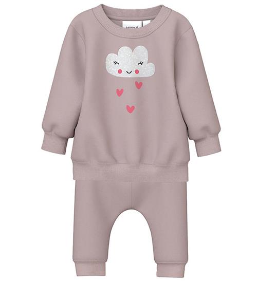 Name It Sweatshirt - NbfVrillie - Burnished Lilac/Cloud