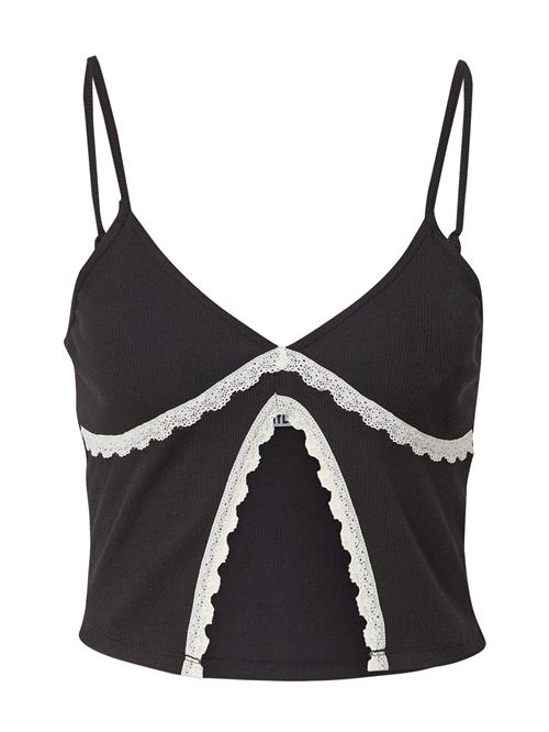 Se NEON & NYLON Overdel 'AZYM KENYA'  sort / hvid ved About You