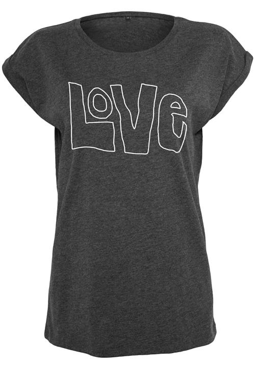 Merchcode Shirts  antracit / hvid