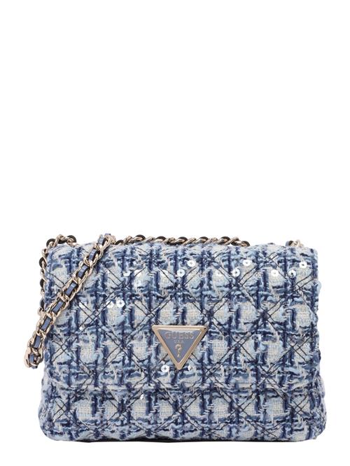 GUESS Skuldertaske 'Giully'  safir / lyseblå / offwhite