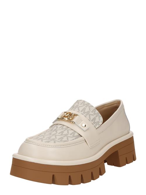MICHAEL Michael Kors Slipper  mørkebrun / offwhite