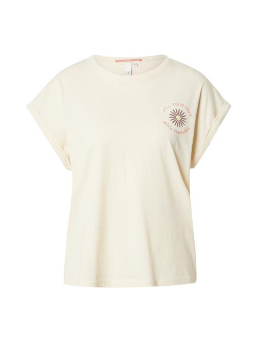 QS Shirts  sand / lysegul / brombær / koral